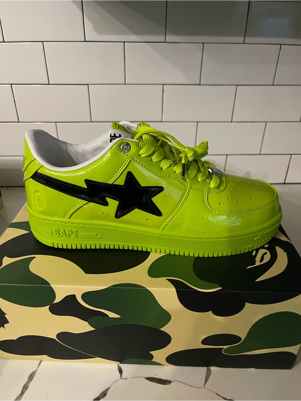 Mens Bapestas Size 10.
